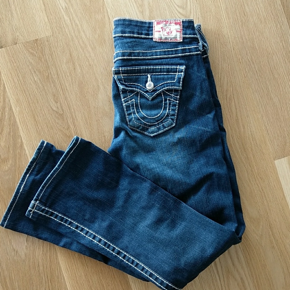 True religion rhinestone disco Becky big t 26